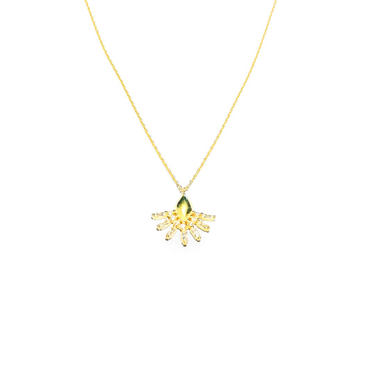 Marquise Shining Baguettes Necklace