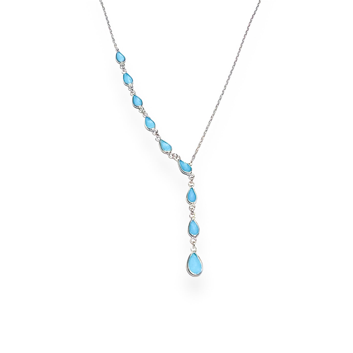 Teardrops Lariat Necklace