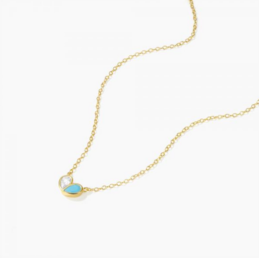 Heart Crystal Necklace