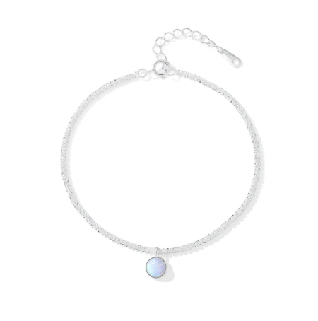 Dangling Circle Mesh Bracelet