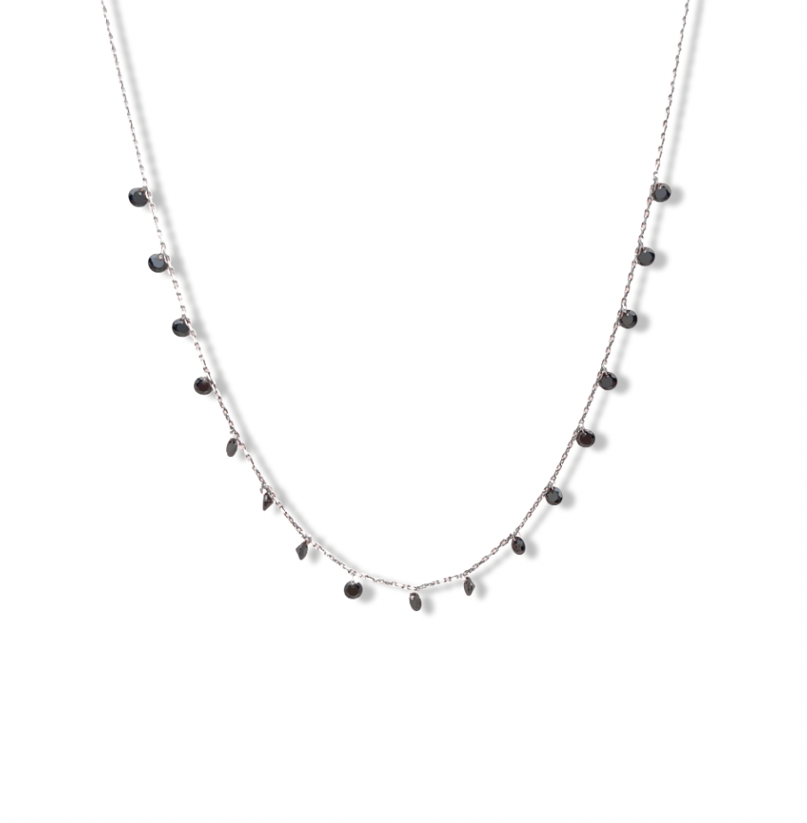 Dangling Multi Circles Necklace
