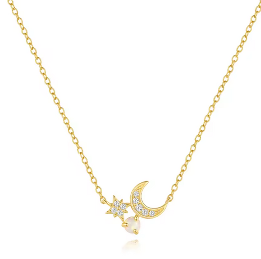Connected Celestial Necklace