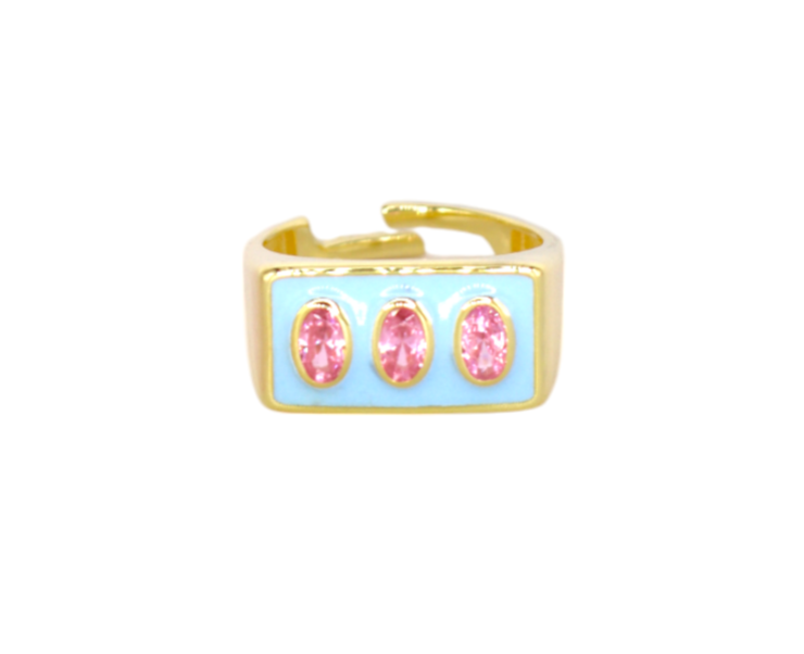 Trio Ovals Ring