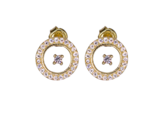 Illusion Round Earring
