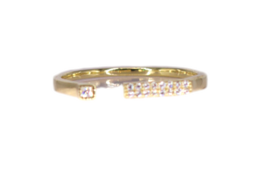 Pavé Octa Ring