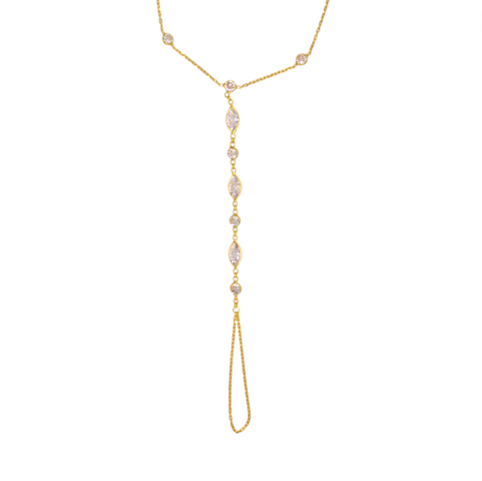 Marquise Sparkle Handchain