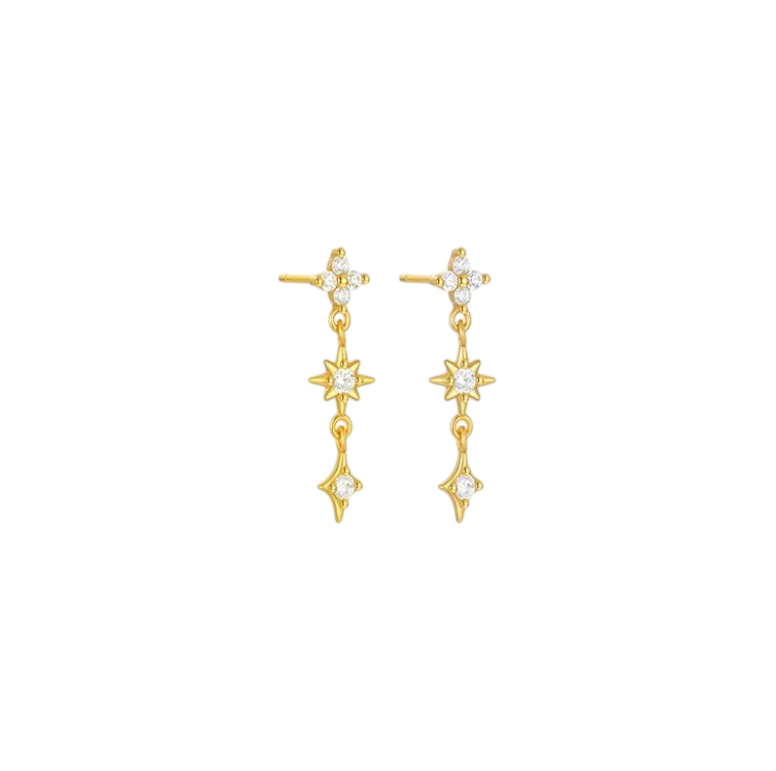 Starry Flora Tassel Earring