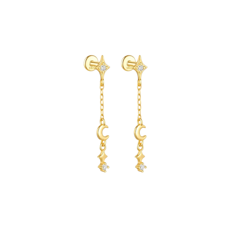 Cosmic Tassel Earring