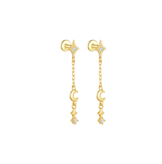 Cosmic Tassel Earring