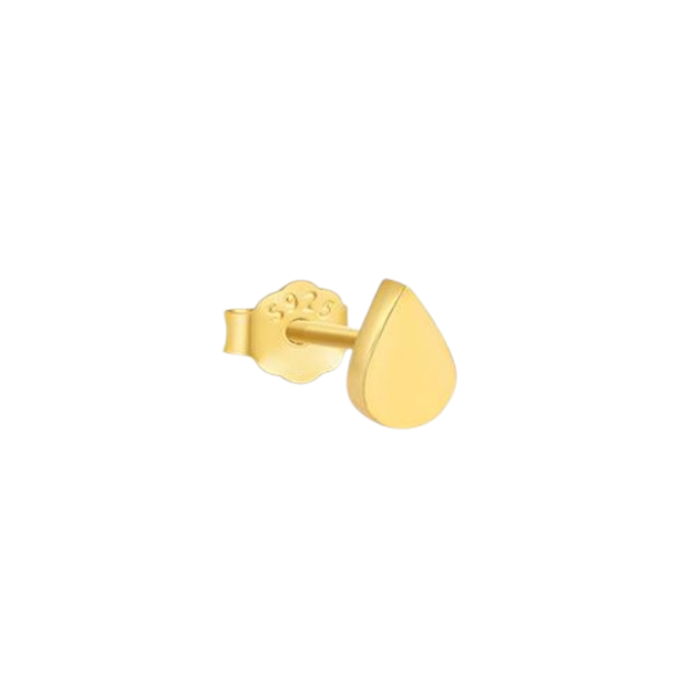 Bold Teardrop Stud