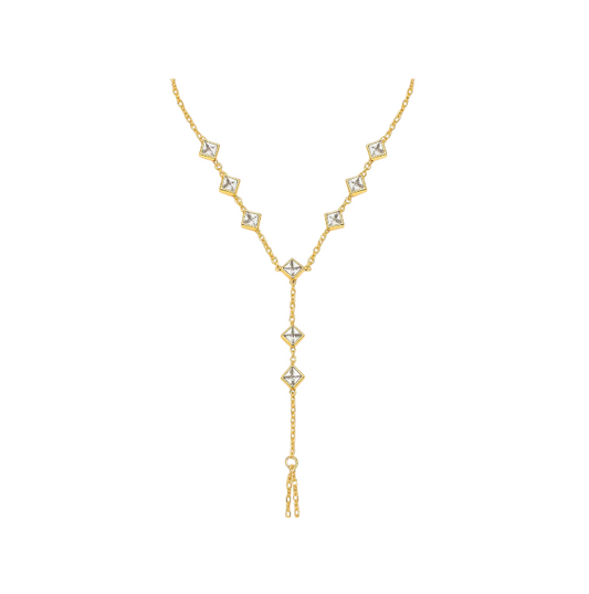 Multi Rhombus Stone Handchain
