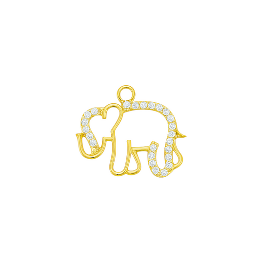 Hollow Elephant Charm