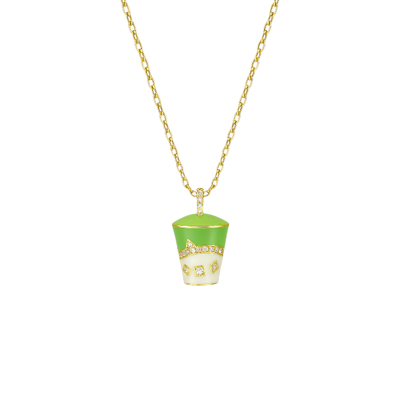 Iced Matcha Necklace