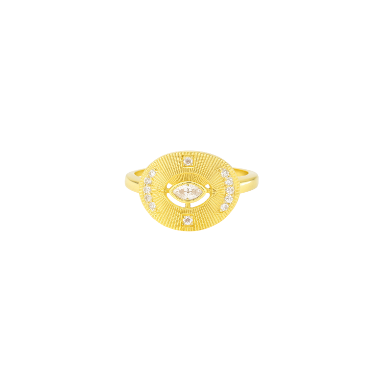 Marquise Horse Eye Ring