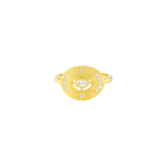 Marquise Horse Eye Ring