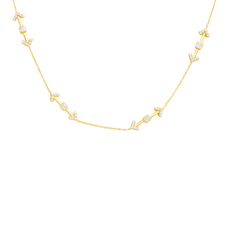 Multi Arrows Necklace