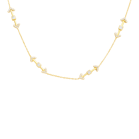 Multi Arrows Necklace