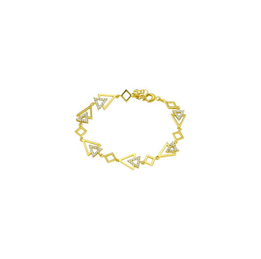 Triangle Echoes Bracelet