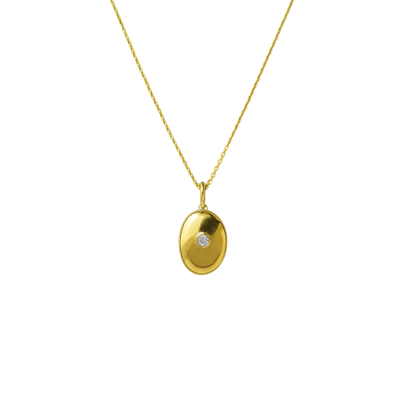 North Star Locket Necklace
