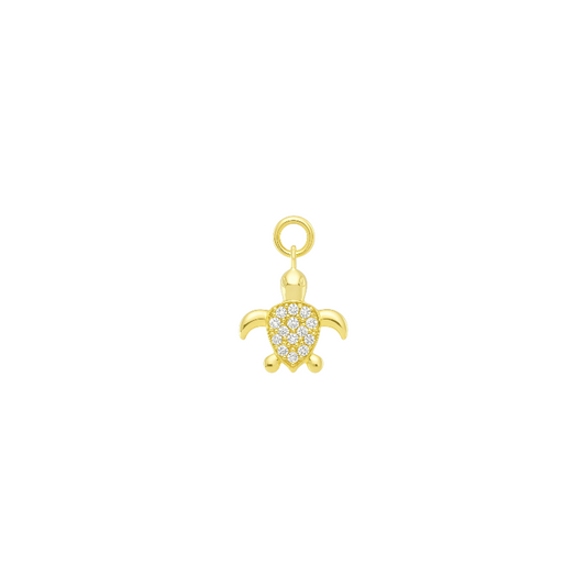 Pavé Sea Turtle Charm
