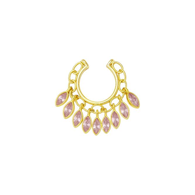 Dancing Multi Marquise Earcuff