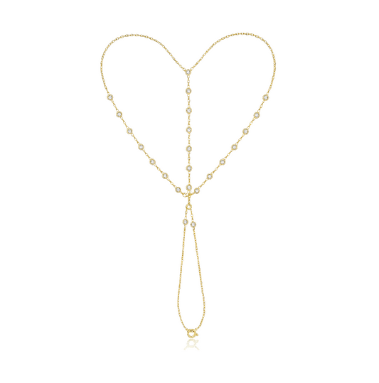 Triple Chain Sparkles Handchain