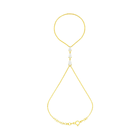 Triple Pears Handchain