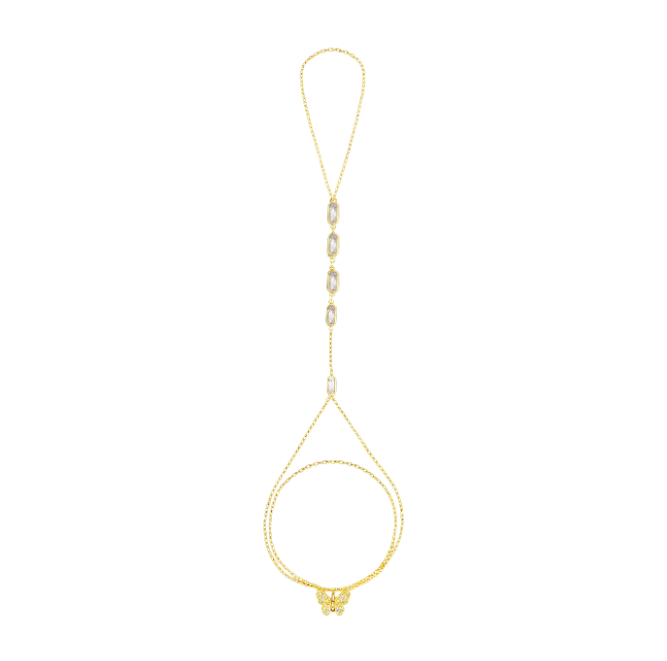 Multi Connected Baguettes Handchain