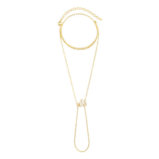 Pavé Precious Handchain