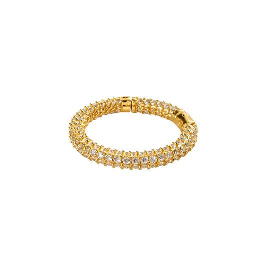 Pavé Circle Lock Cord