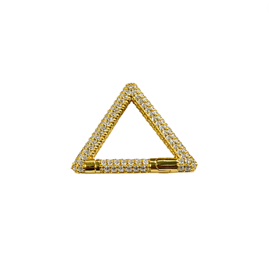 Pavé Triangle Lock Cord