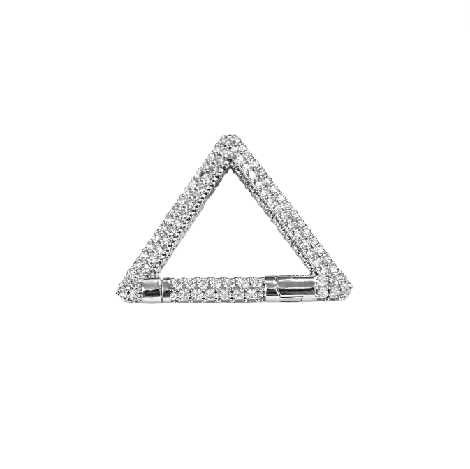 Pavé Triangle Lock Cord