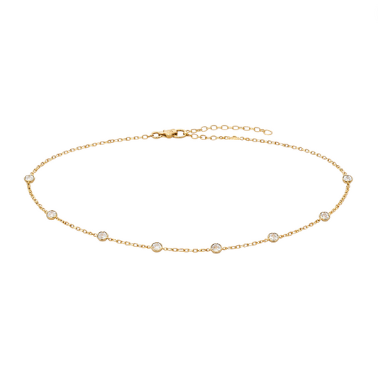 Multi Circles Choker