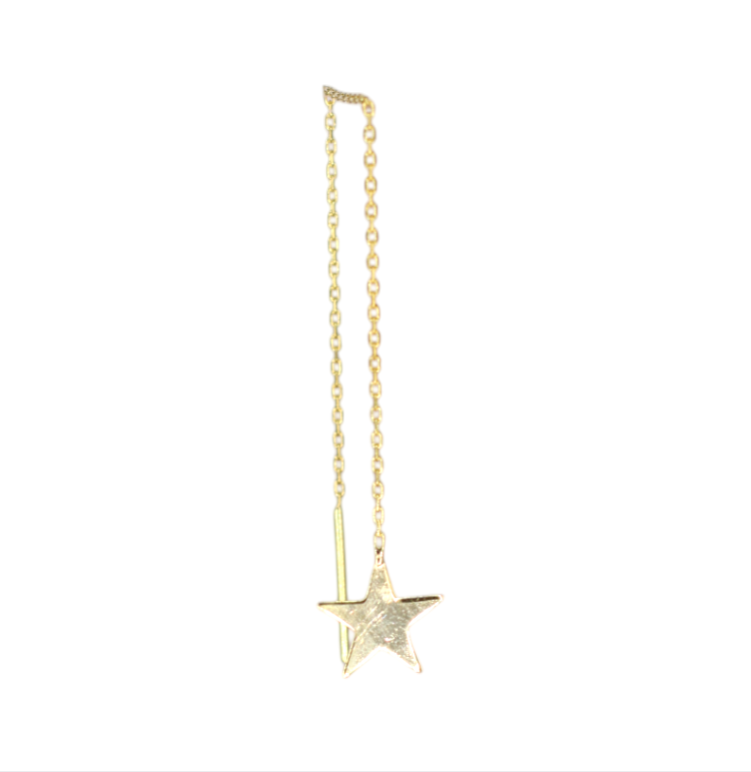 Star Threader Earring