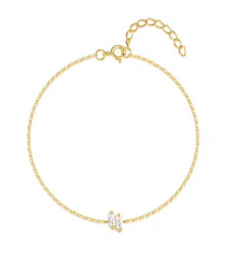 Double Baguettes Bracelet
