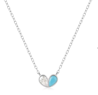 Heart Crystal Necklace