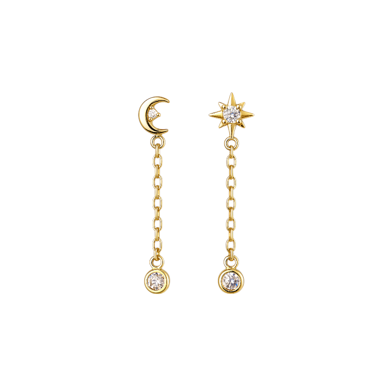 Aura Galaxy Tassel Earring