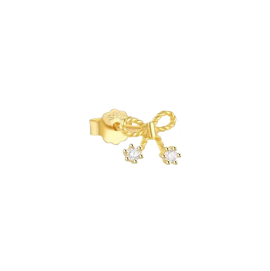 Twinkle Bow Stud