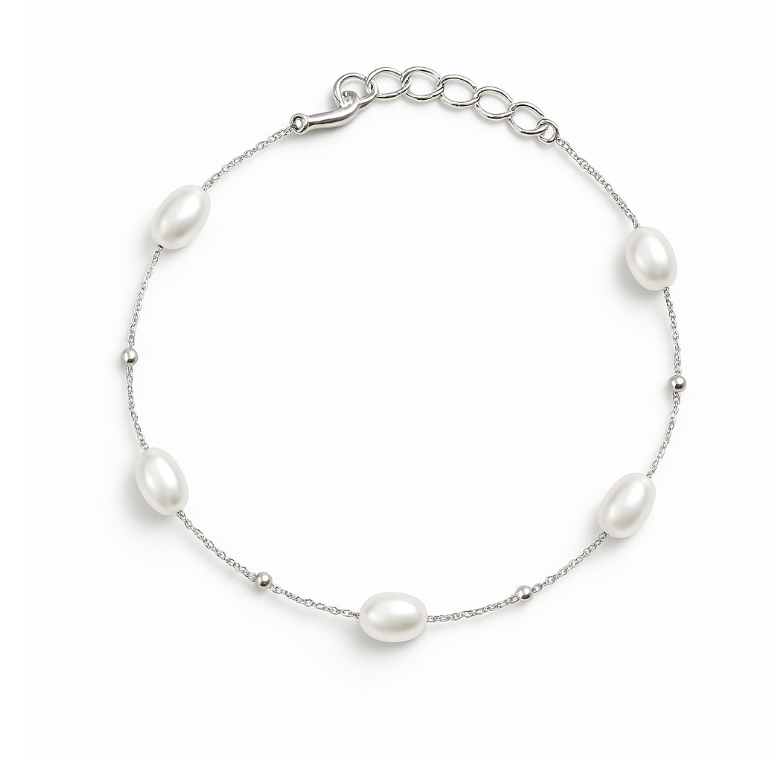 Pearls Circles Anklet