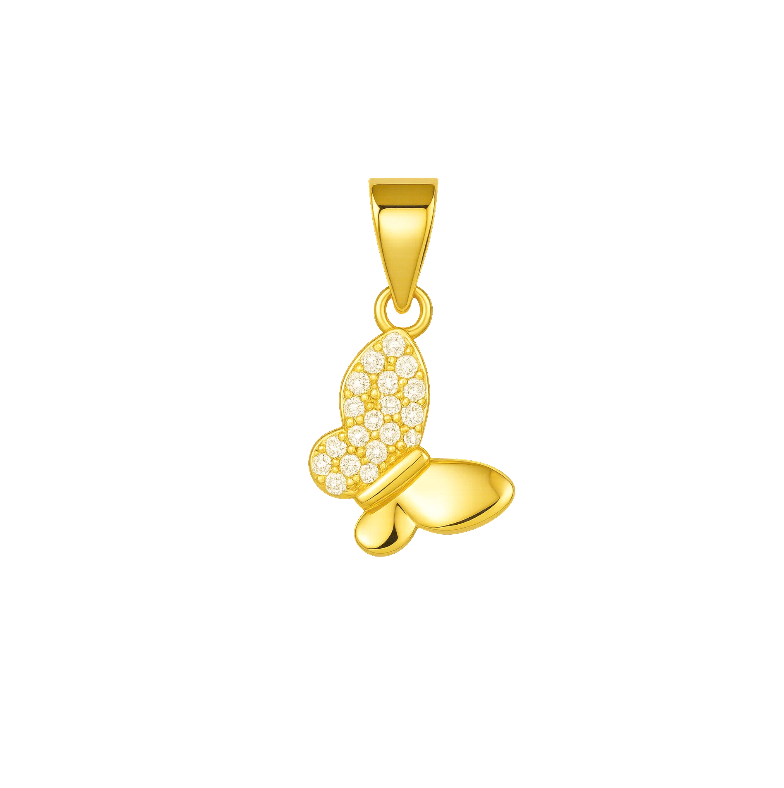 Pavé Bold Butterfly Charm
