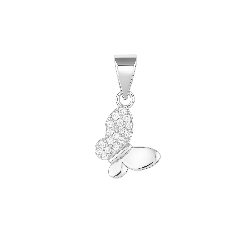Pavé Bold Butterfly Charm