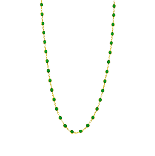 Circle Sparkles Necklace