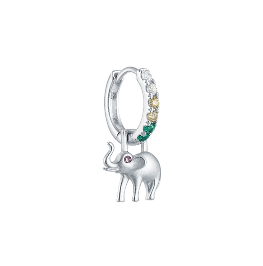 Green Elephant Hoop
