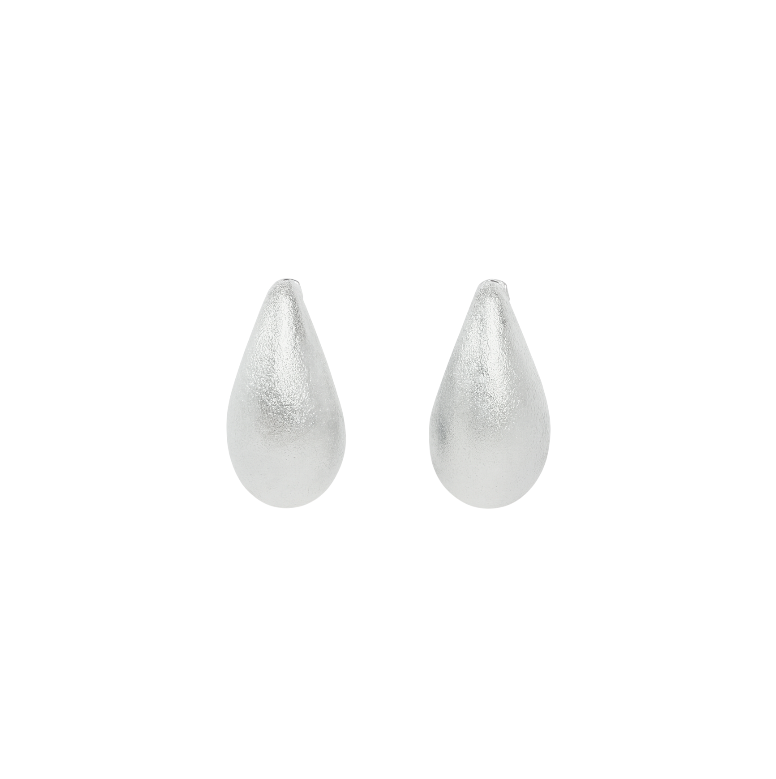 Big Textured Drop Earrings
