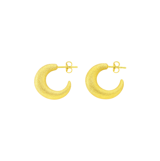 Thick Textured Hoops