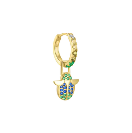 Green Blue Lady Bird Hoop