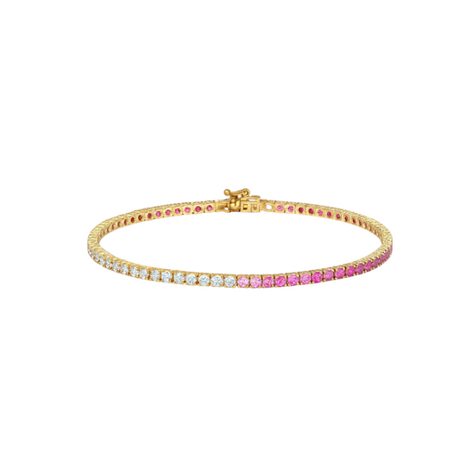 Ombre Tennis Bracelet