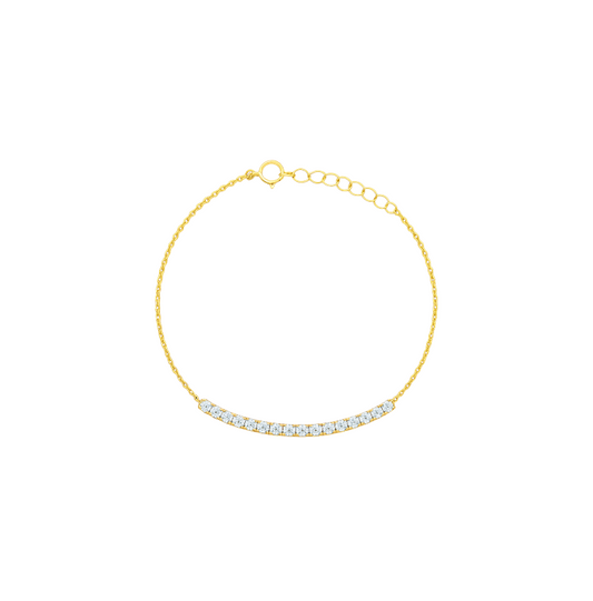 Pavé Bar Bracelet