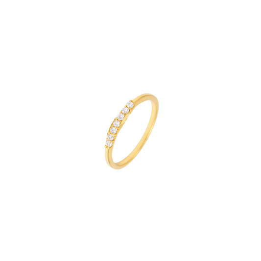 Textured Circles Band Ring