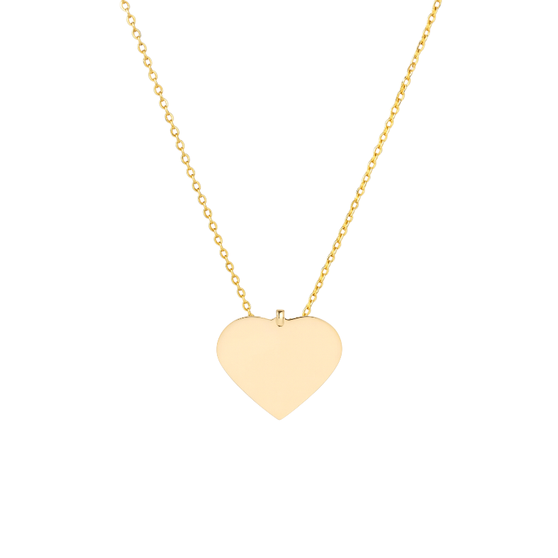 Engravable Heart Necklace